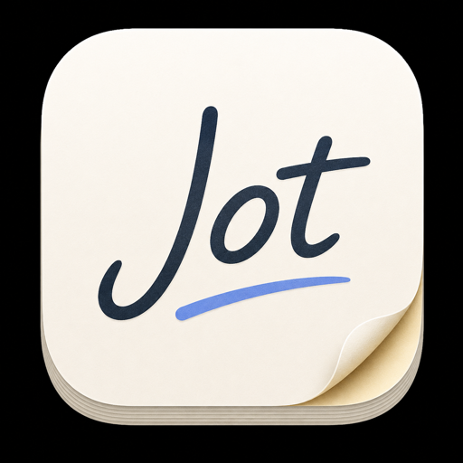 Jot app icon